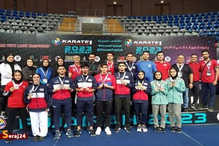 کاراته کاهای ایران ۹ مدال دیگر کسب کردند
