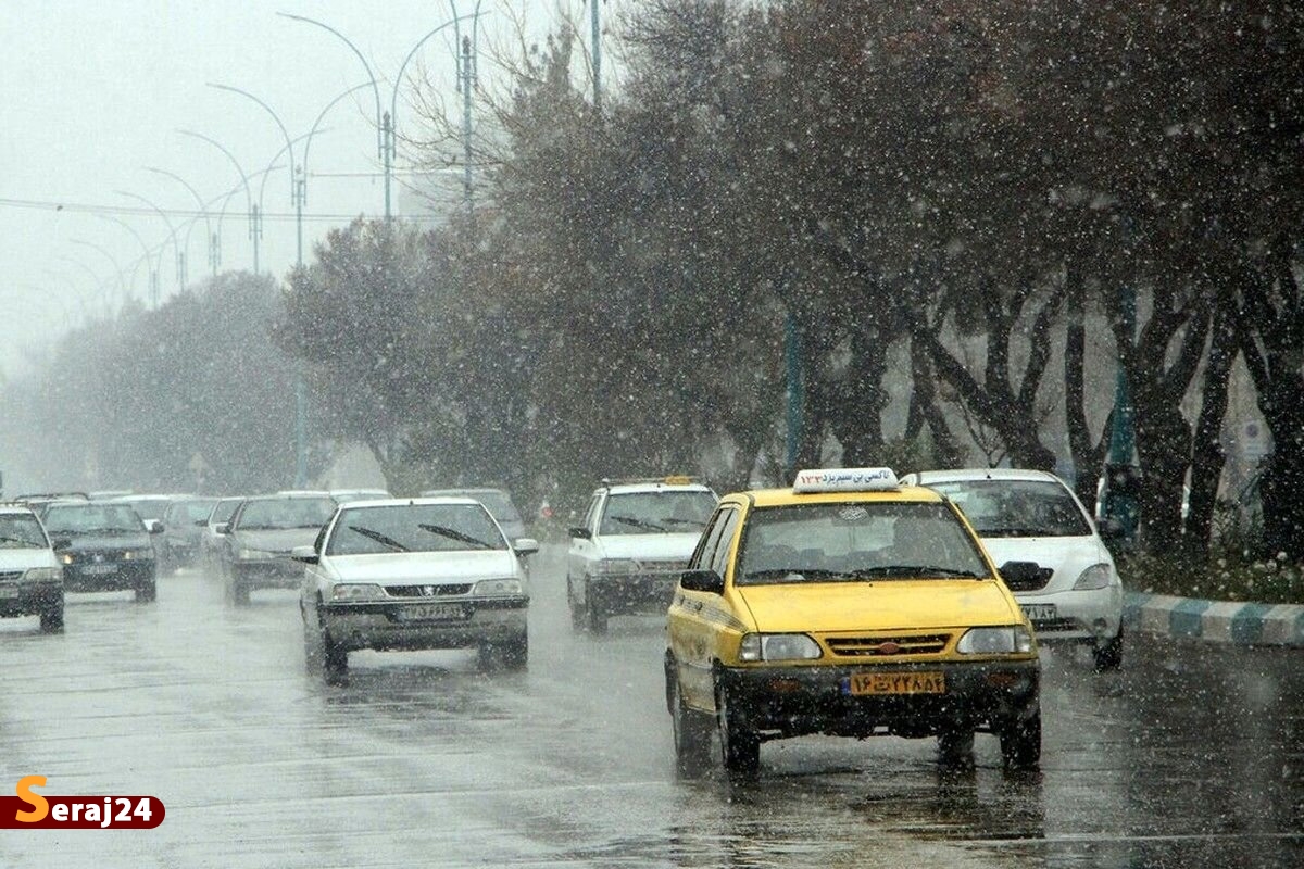 پایداری بارش‌ها تا شنبه در بیشتر نقاط کشور