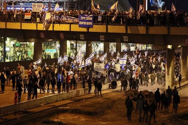دور جدید آشوبها در تلآویو/ پلیس حضور ندارد!
