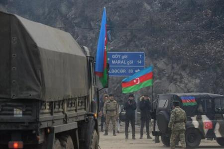 ارتش باکو بخشی از گذرگاه لاچین را اشغال کرد