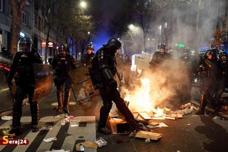 واکنش به رأی جنجالی | آغاز دوباره تظاهرات گسترده در فرانسه 