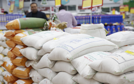 واردات ۴۰۰ هزار تن برنج توسط بخش دولتی