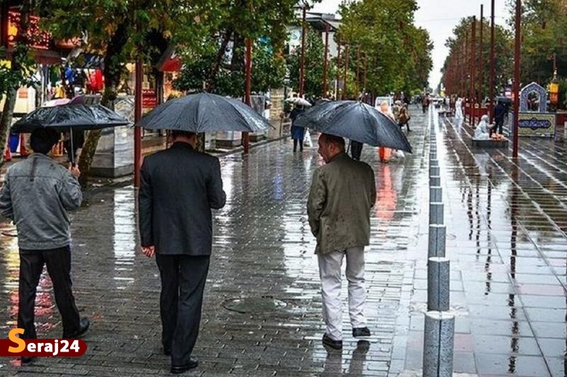 بارشهای محلی در ۶ استان تا فردا ادامه دارد