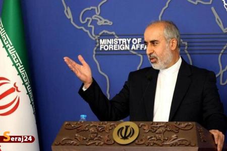 واکنش کنعانی به ادعاهای زلنسکی علیه ایران 