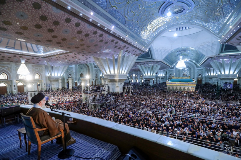 سخنرانی امام خامنه ای در مراسم سالگرد امام(ره) + تصاویر 