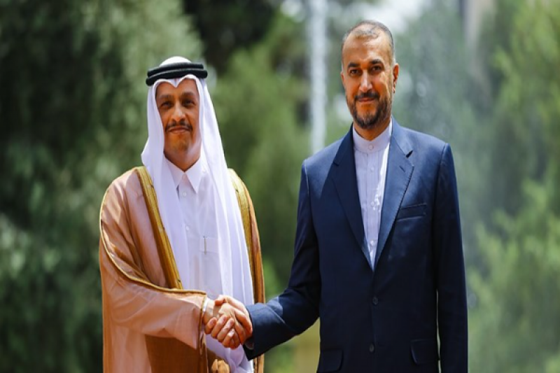 دیدار امیرعبداللهیان با مقامات قطر