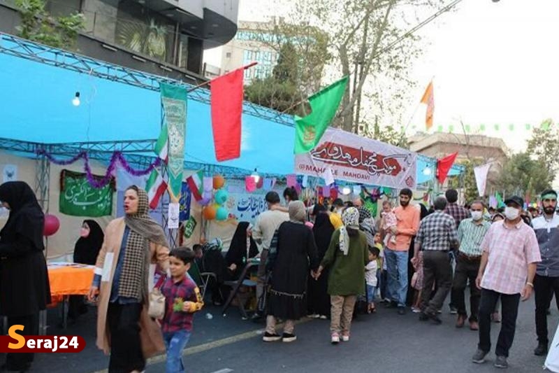 عشق به ولایت، گرما نمی‌شناسد/ حضور میلیونی مردم در مهمونی ده کیلومتری غدیر