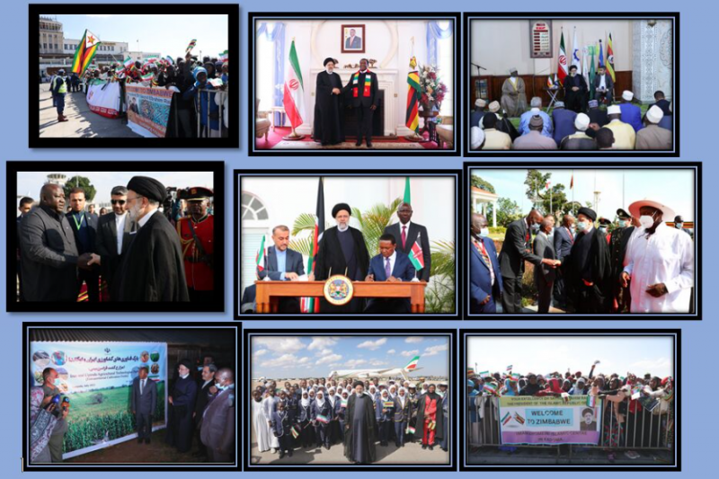  امضای ۲۱ سند همکاری میان ایران و سه کشور آفریقایی