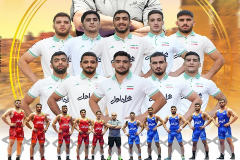 کشتی‌گیران جوان ایران قهرمان آسیا شدند