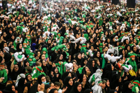 شیرخوارگان حسینی  در سراسر کشور به میدان آمدند + تصاویر
