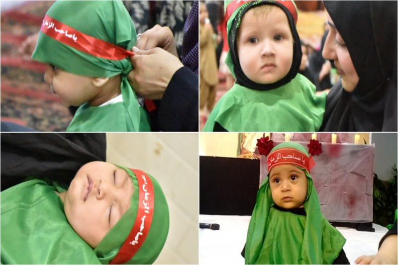 گردهمایی شیرخوارگان حسینی در پاکستان  + تصاویر 