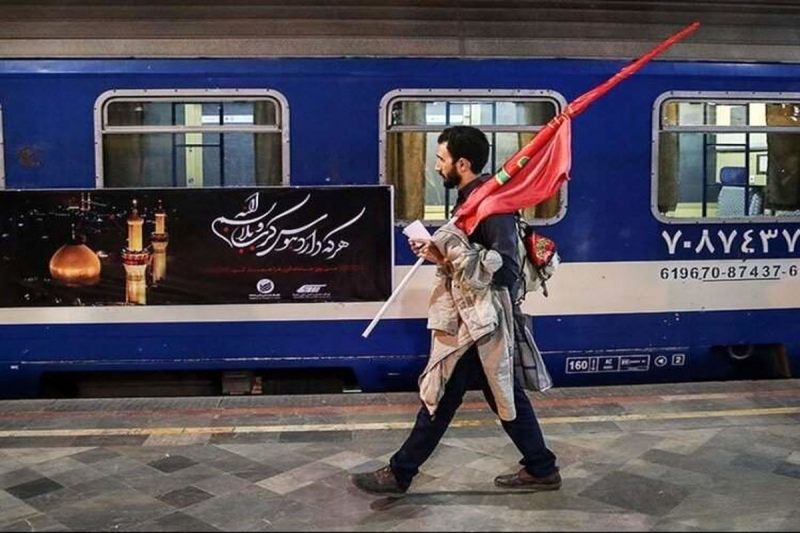 راه‌اندازی مجدد قطار ترکیبی تهران- کربلا 