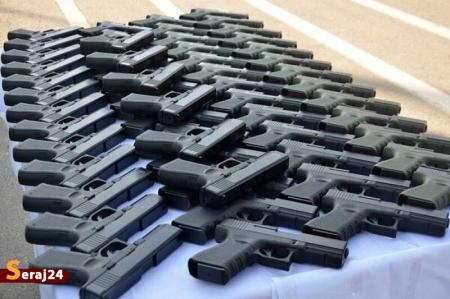 کشف و ضبط ۳۴ قبضه اسلحه جنگی در « دهلران »