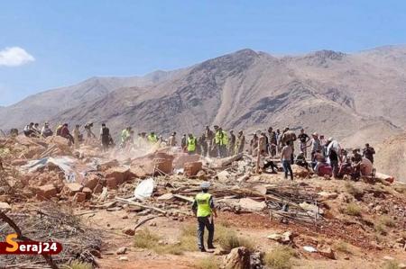 افزایش شمار قربانیان زلزله در مغرب