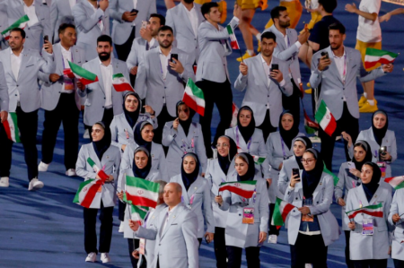حضور تیم ایران در بازی های آسیایی هانگژو + تصاویر