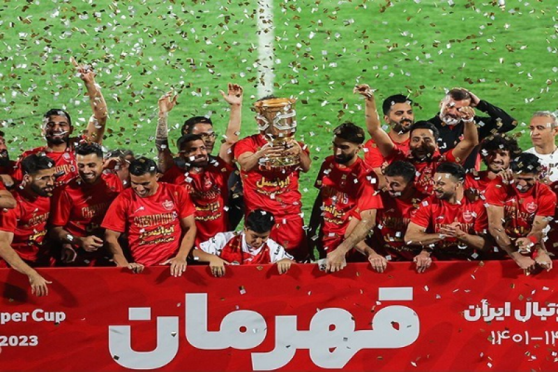 قهرمانی پرسپولیس در سوپرجام + تصاویر