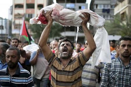 افزایش آمار شهدای غزه به بیش از ۳۲۰۰ تن