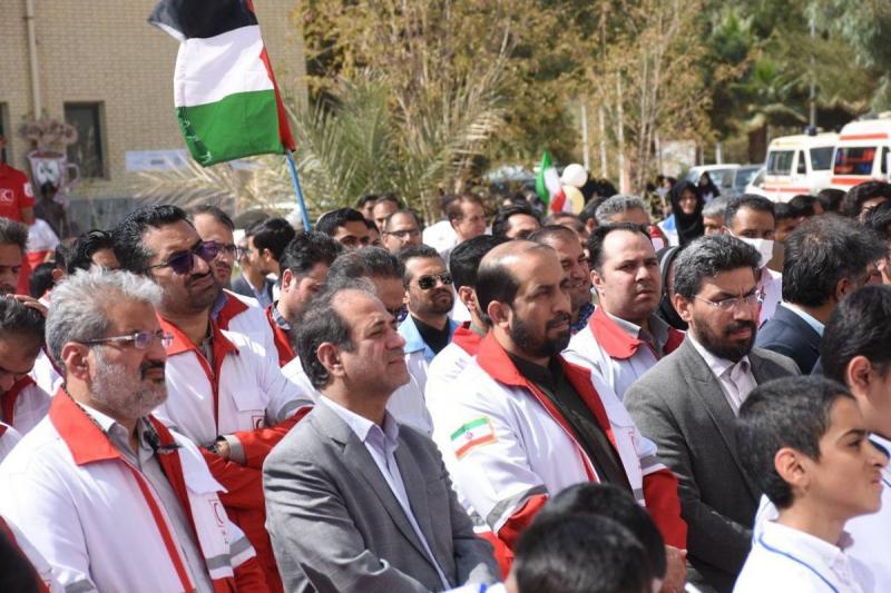 تجمع کادر سلامت در حمایت از مردم مظلوم فلسطین 