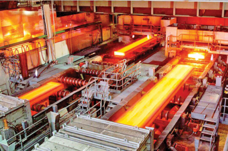 ایران ۲۲.۱ میلیون تن فولاد تولید کرد