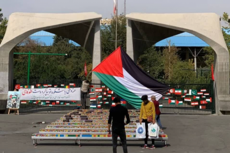 طراحی ۶ هزار روبیک در قالب رویداد آرمان فلسطین  + تصاویر