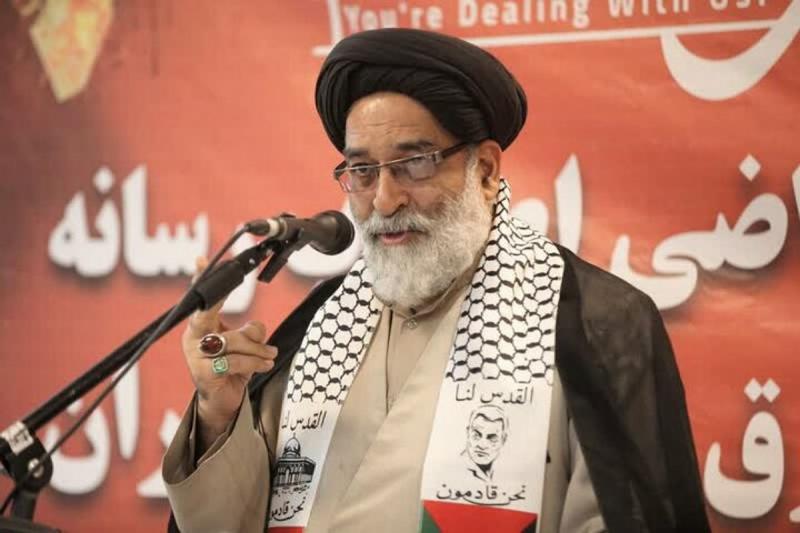 برگزاری تجمع حمایت از فلسطین با سخنرانی سردار فدوی در تهران