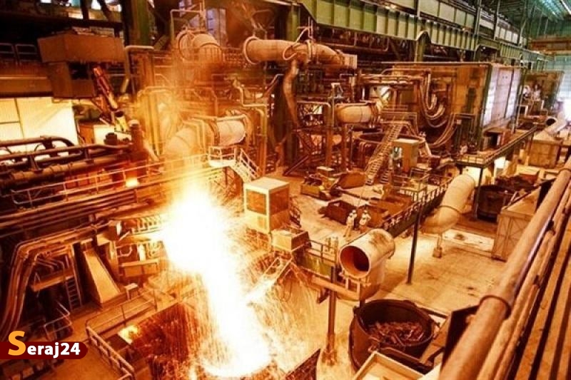 بازگشت ایران به جایگاه هفتم تولید فولاد جهان 