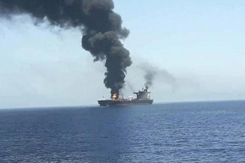 المیادین از حمله به یک کشتی اسرائیلی در دریای مکران خبر داد 