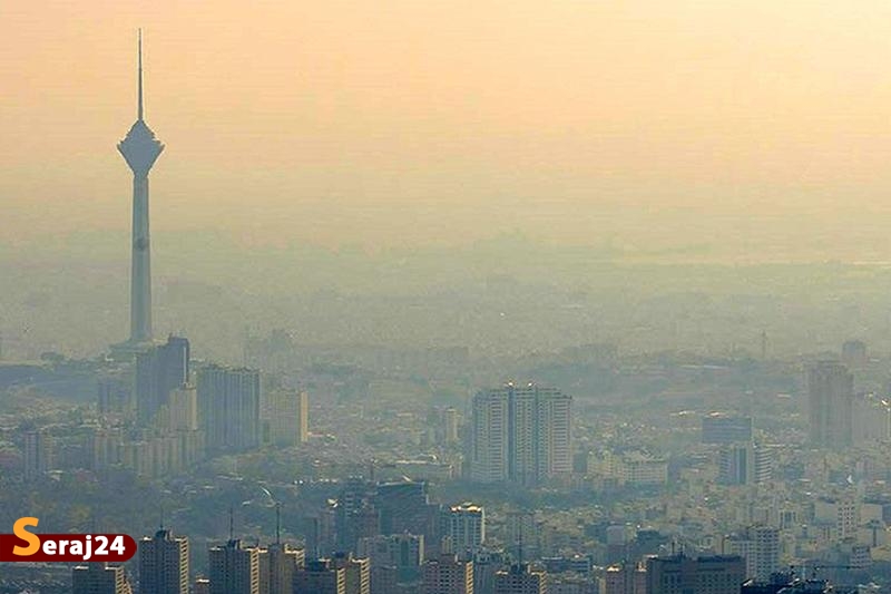 شاخص کیفی هوای تهران در وضعیت قرمز قرار گرفت