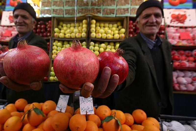 تدبیر دولت | ثبات نسبی قیمت بازارمیوه شب یلدا