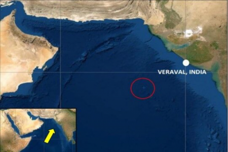 حمله پهپادی به یک فروند کشتی تجاری نزدیک آب‌های هند
