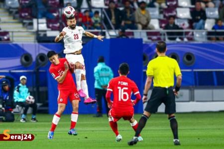 برتری تیم فوتبال ایران در دومین بازی آسیایی