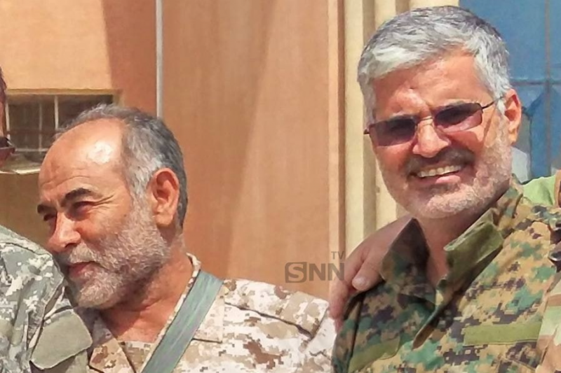 تصویر دو سرداری که امروز در سوریه شهید شدند