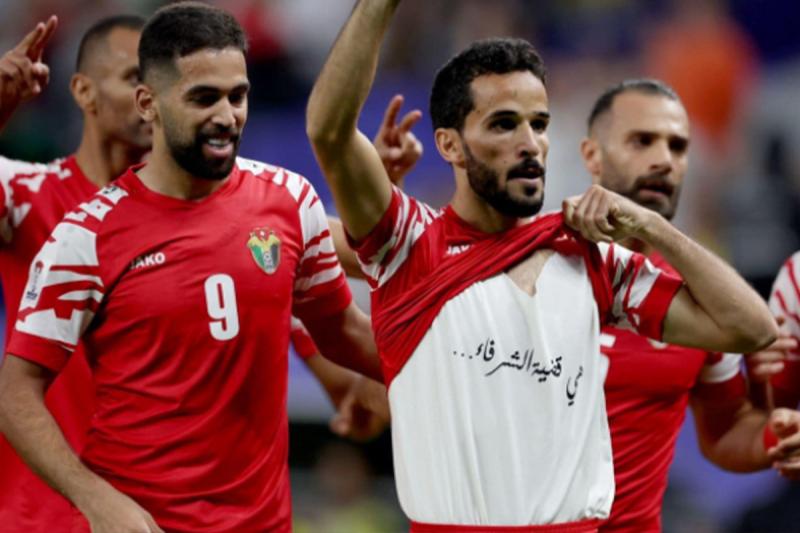 واکنش بازیکن اردن به اقدام AFC؛ این جریمه فدای فلسطین