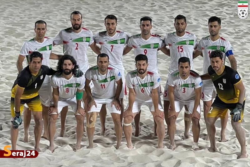 صعود ایران به دور حذفی جام جهانی فوتبال ساحلی با شکست سنگین آرژانتین