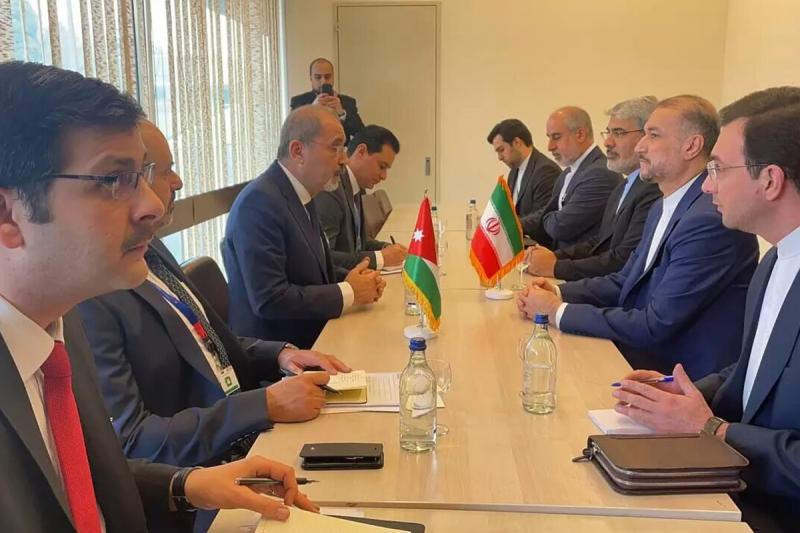 امیرعبداللهیان با وزیر امور خارجه اردن دیدار و گفت‌وگو کرد