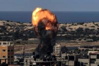 پرواز گسترده جنگنده‌های رژیم صهیونیستی بر فراز غزه