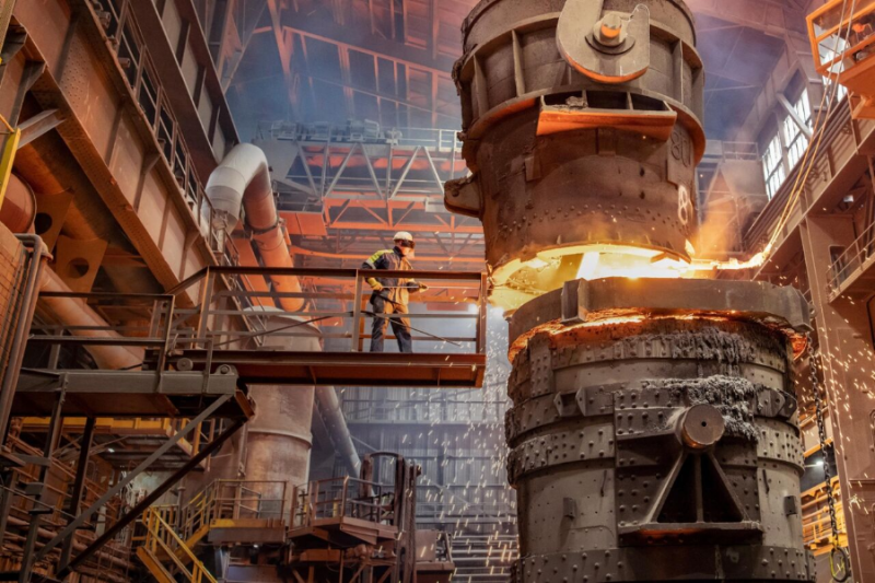 رشد ۱۶.۳ درصدی تولید فولاد خام در سه ماهه ۲۰۲۴ 