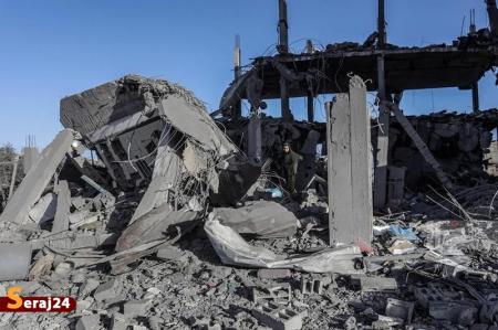 استمرار حملات  هوایی اسرائیل به نوار غزه 