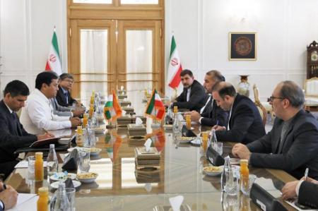 امیرعبداللهیان بر همکاری بلندمدت با هند تاکید کرد 