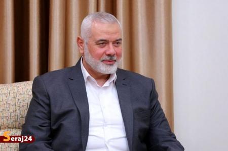 هنیه: آمده ایم به جمهوری اسلامی ایران تسلیت بگوییم