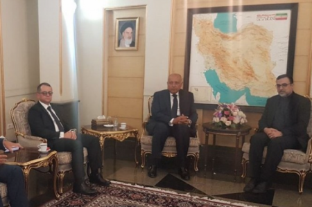 سامح شکری وارد تهران شد
