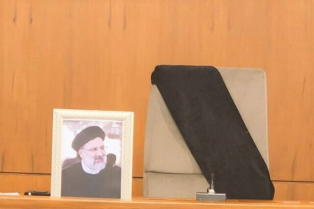 محل دفن شهید آیت الله رئیسی در حرم رضوی + عکس