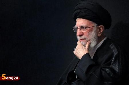 حضور رهبر انقلاب در منزل رئیس‌ جمهور شهید