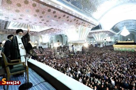 سخنرانی امام خامنه ای در حرم مطهر امام راحل (ره)