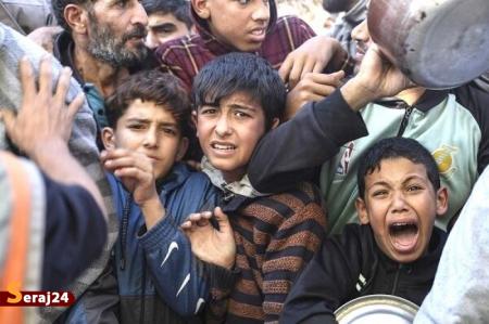 مرگ در کمین ۳۵۰۰ کودک کمتر از پنج سال در غزه!
