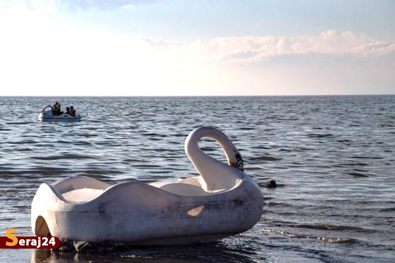 وضعیت دریاچه ارومیه + تصاویر 