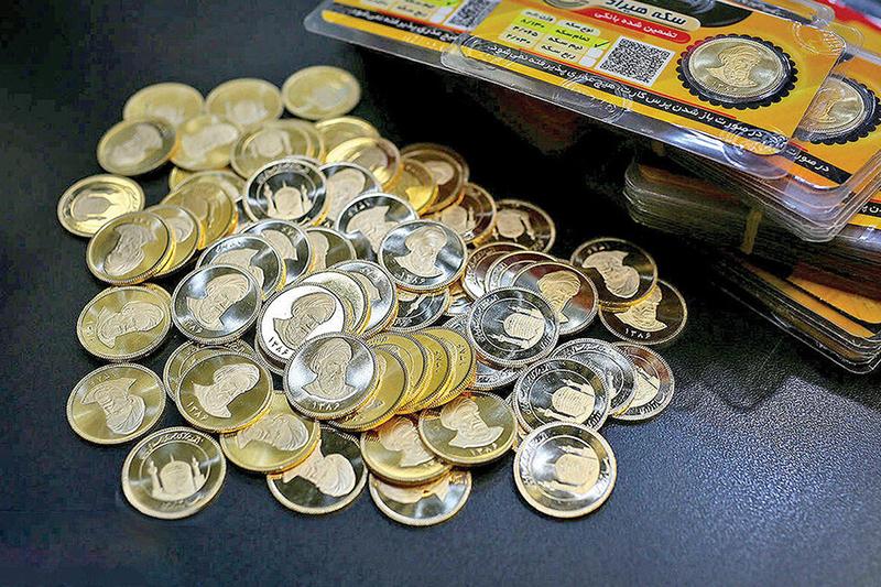 ریزش ۱.۱ میلیون تومانی قیمت سکه در بازار