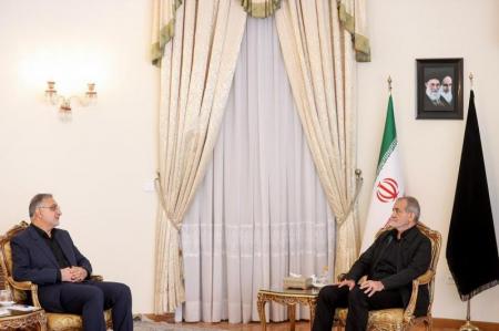 زاکانی با رئیس جمهور منتخب دیدار کرد