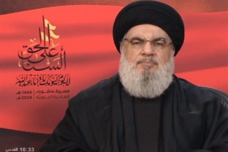 نصرالله به اسرائیل: تانکهایتان را نابود میکنیم