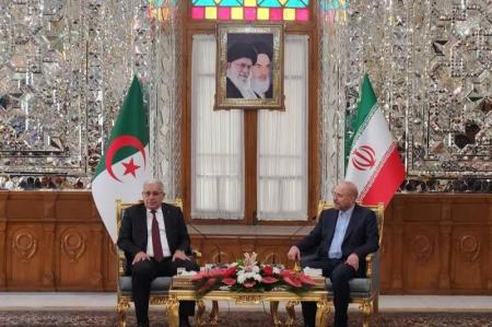 دیدار رئیس مجلس الجزایر با قالیباف